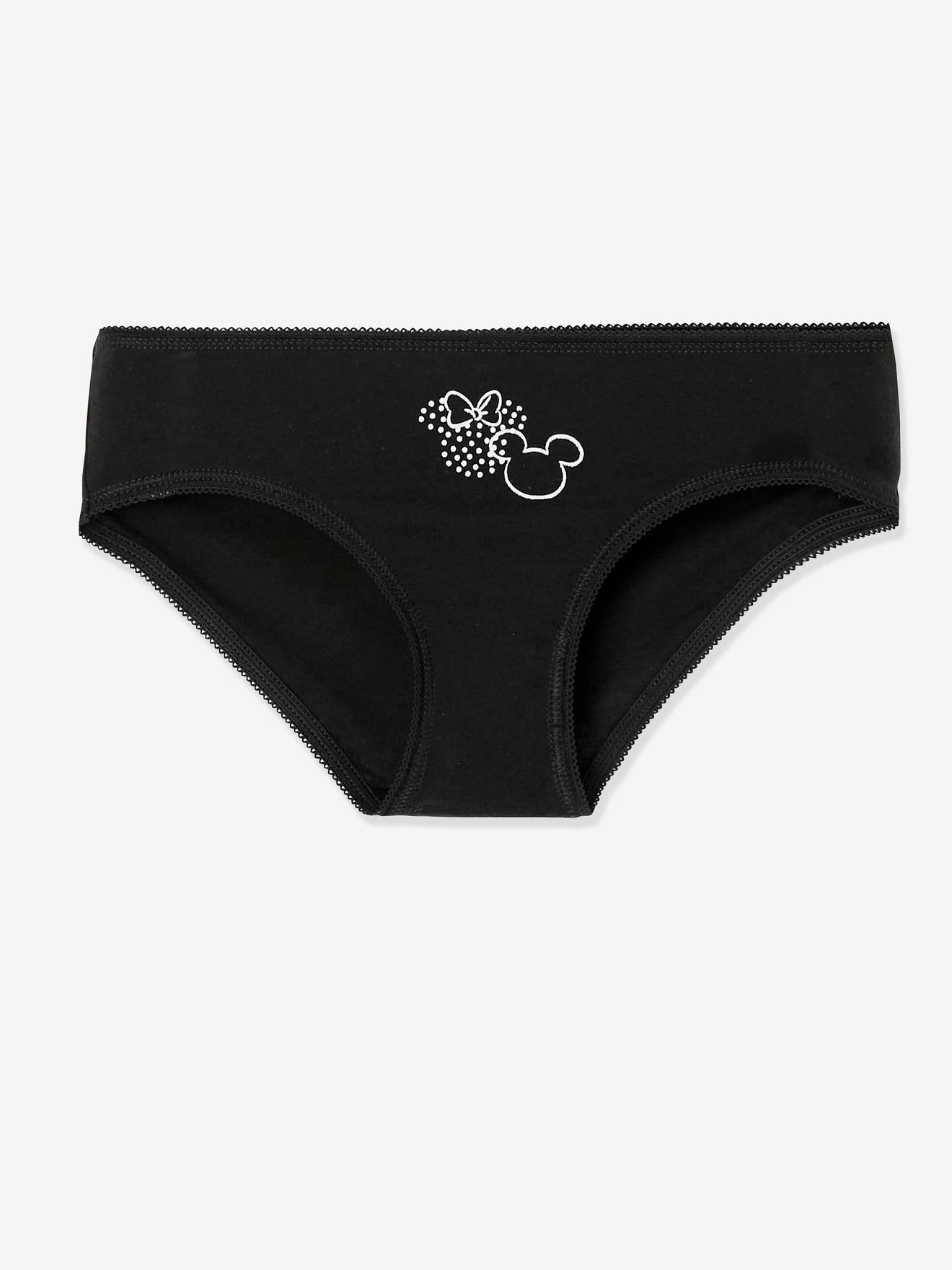 Lot de 3 culottes DS Minnie® gris/blanc aop