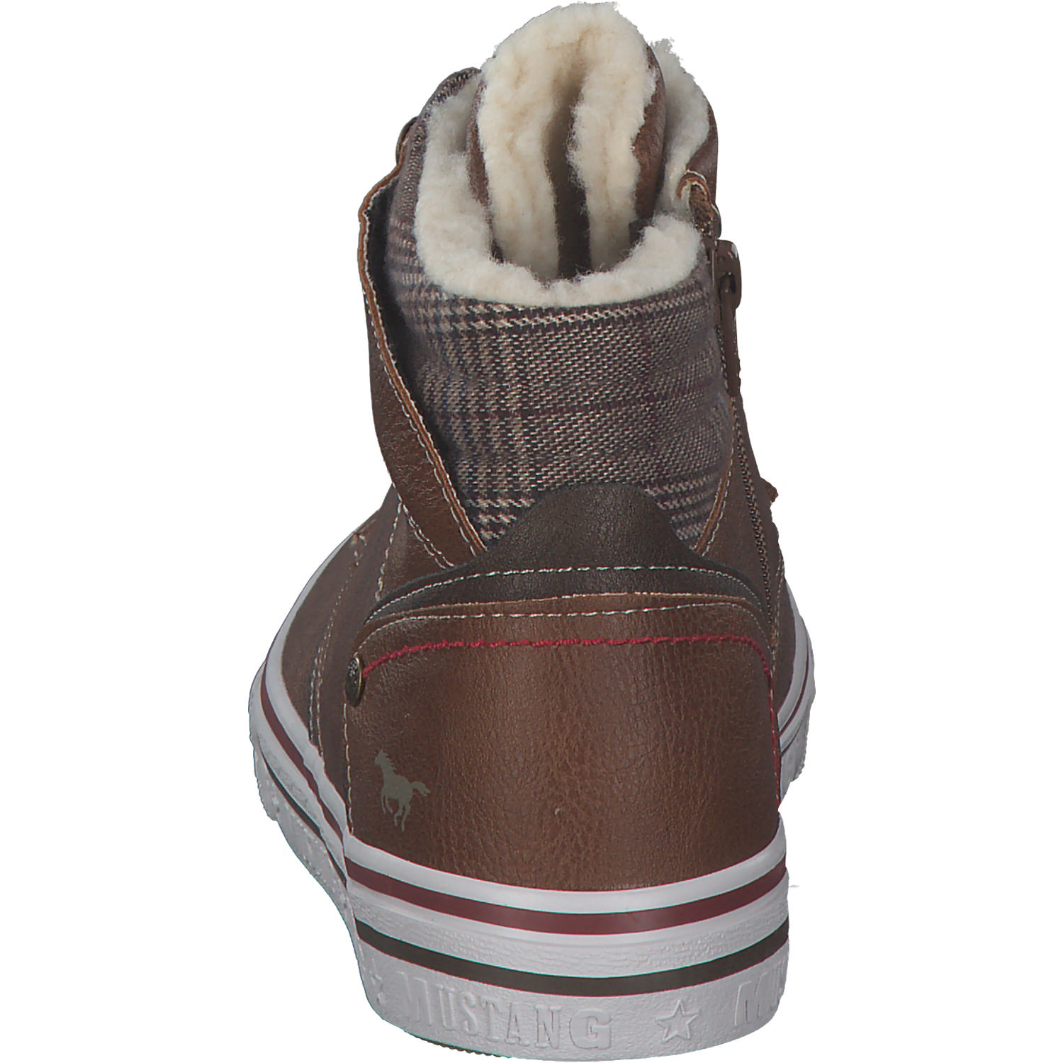 Mustang 5056601, Sneakers High, Damen, cognac