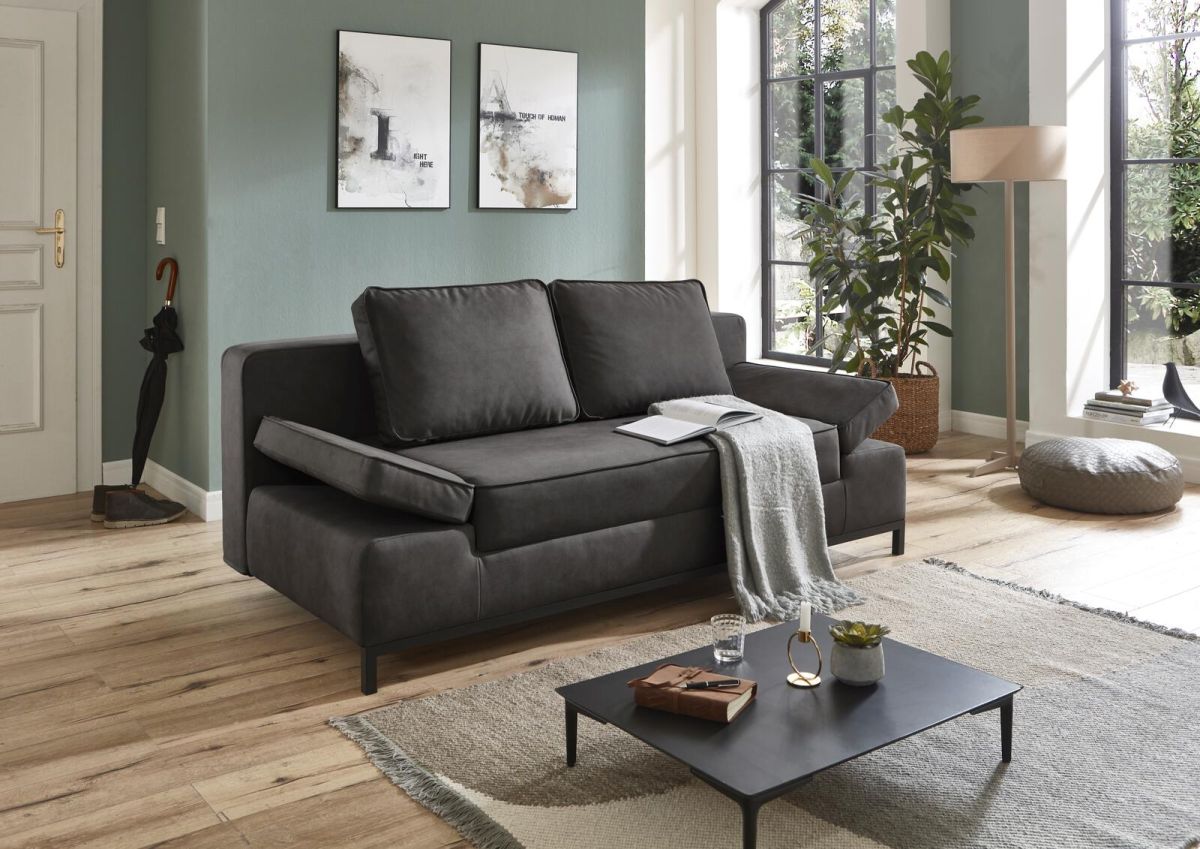 Sun Garden Schlafsofa Jarny Anthrazit