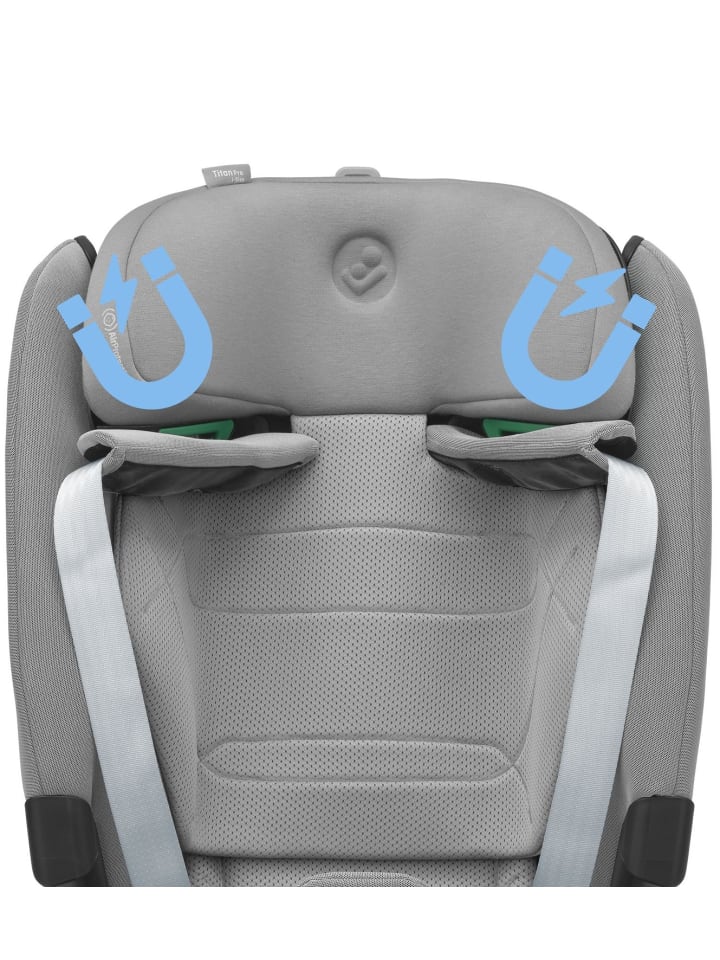 Maxi-Cosi Titan Pro I-Size Authentic Grey in Grau ab 15 Monate günstig kaufen onesize
