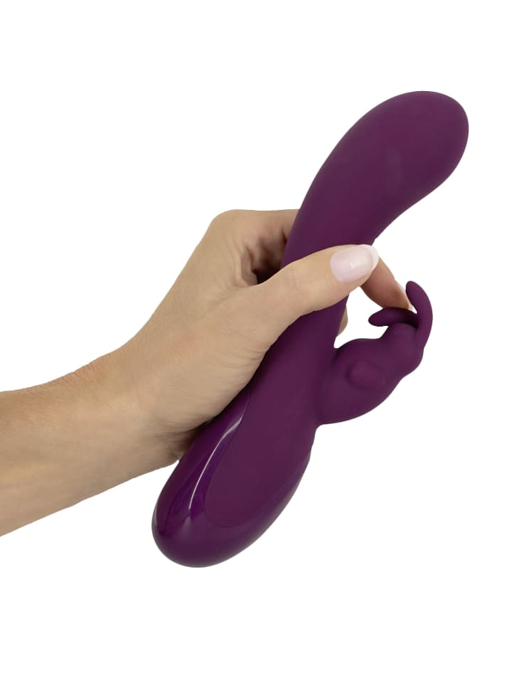 Sweet Smile Rabbitvibrator G-Spot Rabbit Vibrator in lila günstig kaufen 21,2 cm