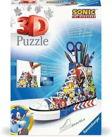 3D Puzzle Sneaker Sonic the Hedgehog