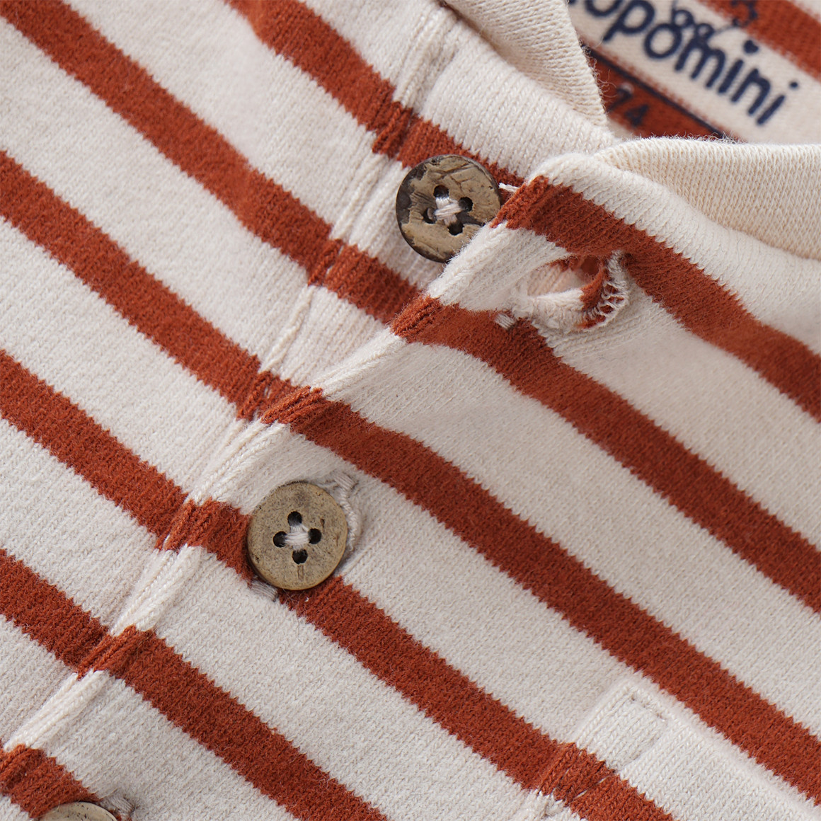 Baby Langarmshirt geringelt