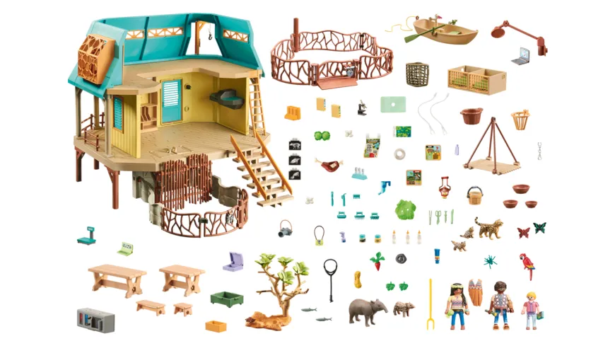 PLAYMOBIL 71007 -  WILTOPIA Tierpflegestation