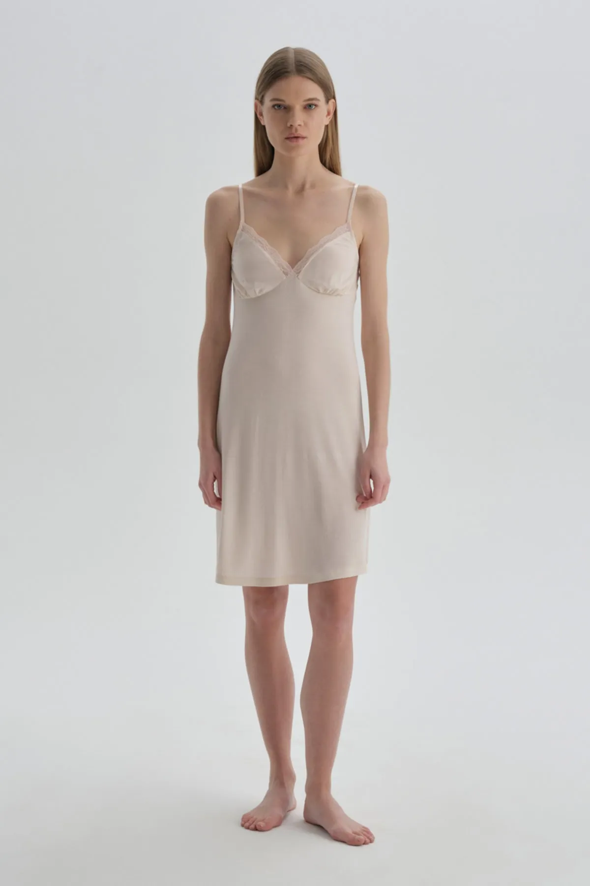 Dagi  Nachthemd - Rosa - Basic