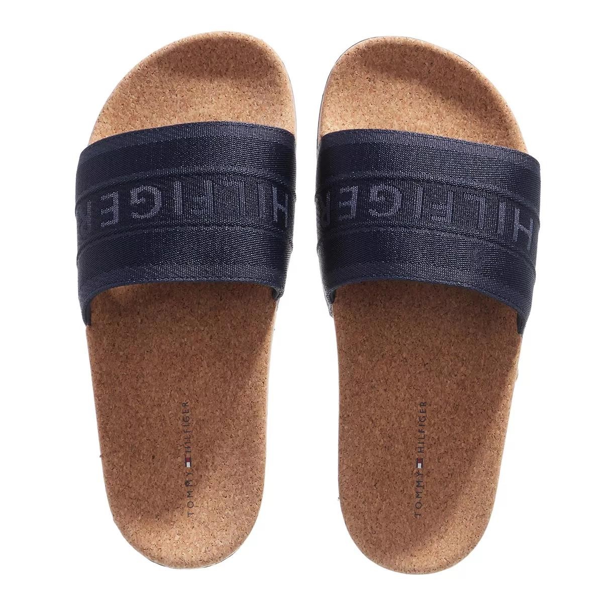 TOMMY HILFIGER Pantoletten blau Slide