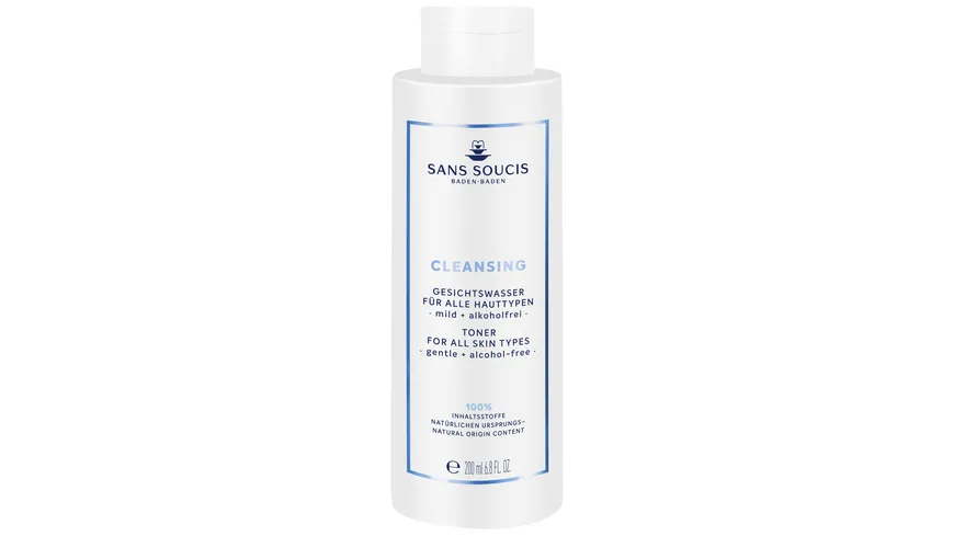 SANS SOUCIS Gesichtswasser mild + alkoholfrei 200 ml