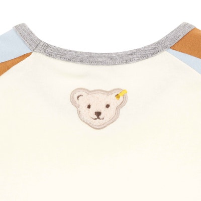 T-Shirt langarm, beige für Jungs