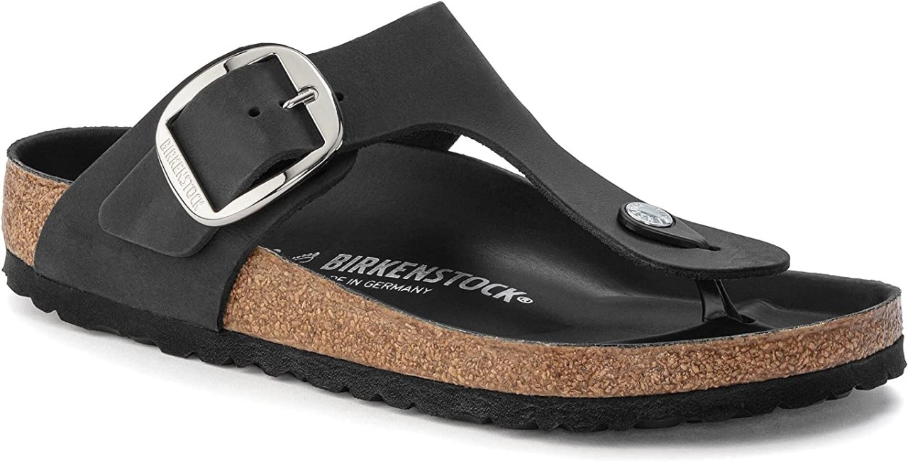 BIRKENSTOCK Klassische Sandalen schwarz Gizeh Big Buckle[Zehensteg]Gizeh Big Buc
