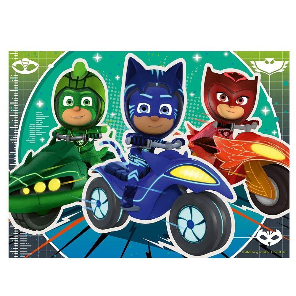 PJ Masks Puzzle 4 in 1 Kinder Puzzle Box Ravensburger Pyjamahelden PJ Masks, 24 Puzzleteile