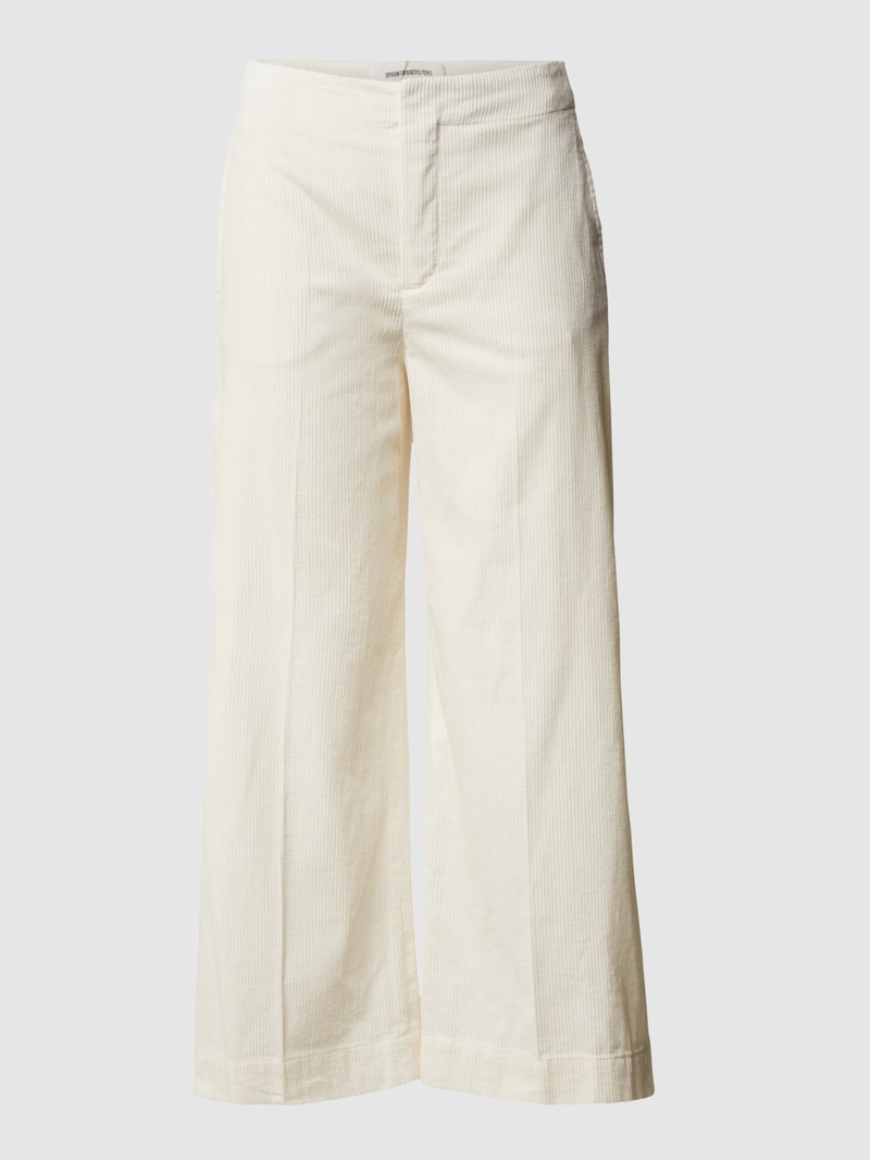 Marlenehose aus Cord Modell 'Bonnet' in offwhite