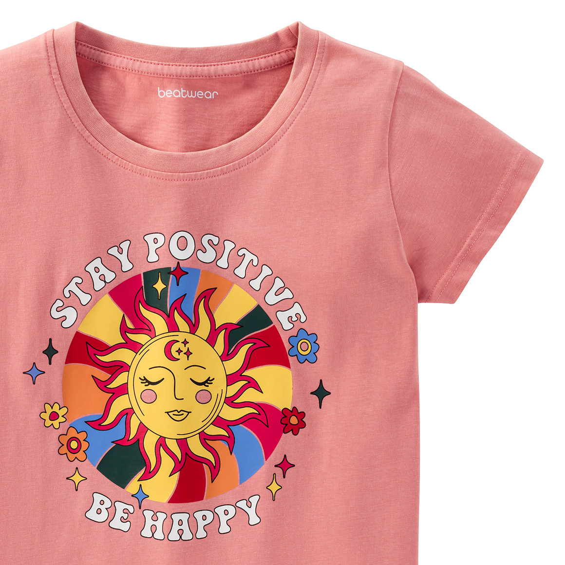 Mädchen T-Shirt mit buntem Print