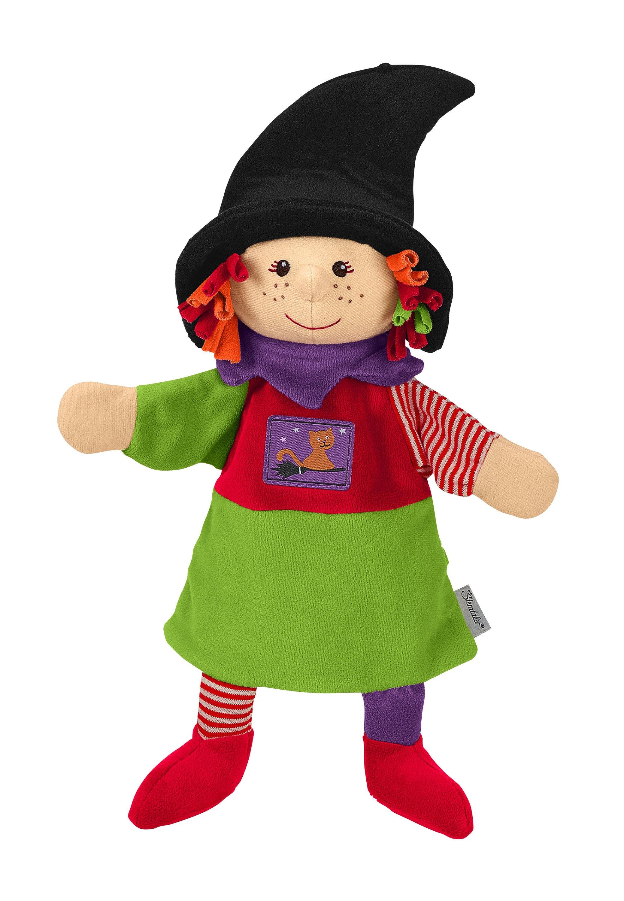 Handpuppe Hexe, 34 cm für das Kasperletheater