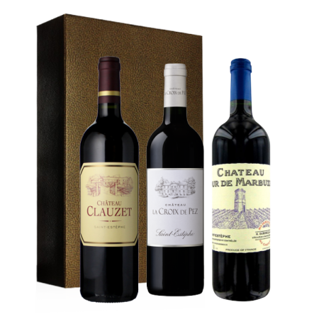 COFFRET TRIO - SAINT-ESTEPHE A PRIX MALIN