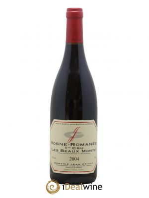Vosne-Romanée 1er Cru Les Beaux-Monts Jean Grivot  2004 - Lot de 1 Bouteille
