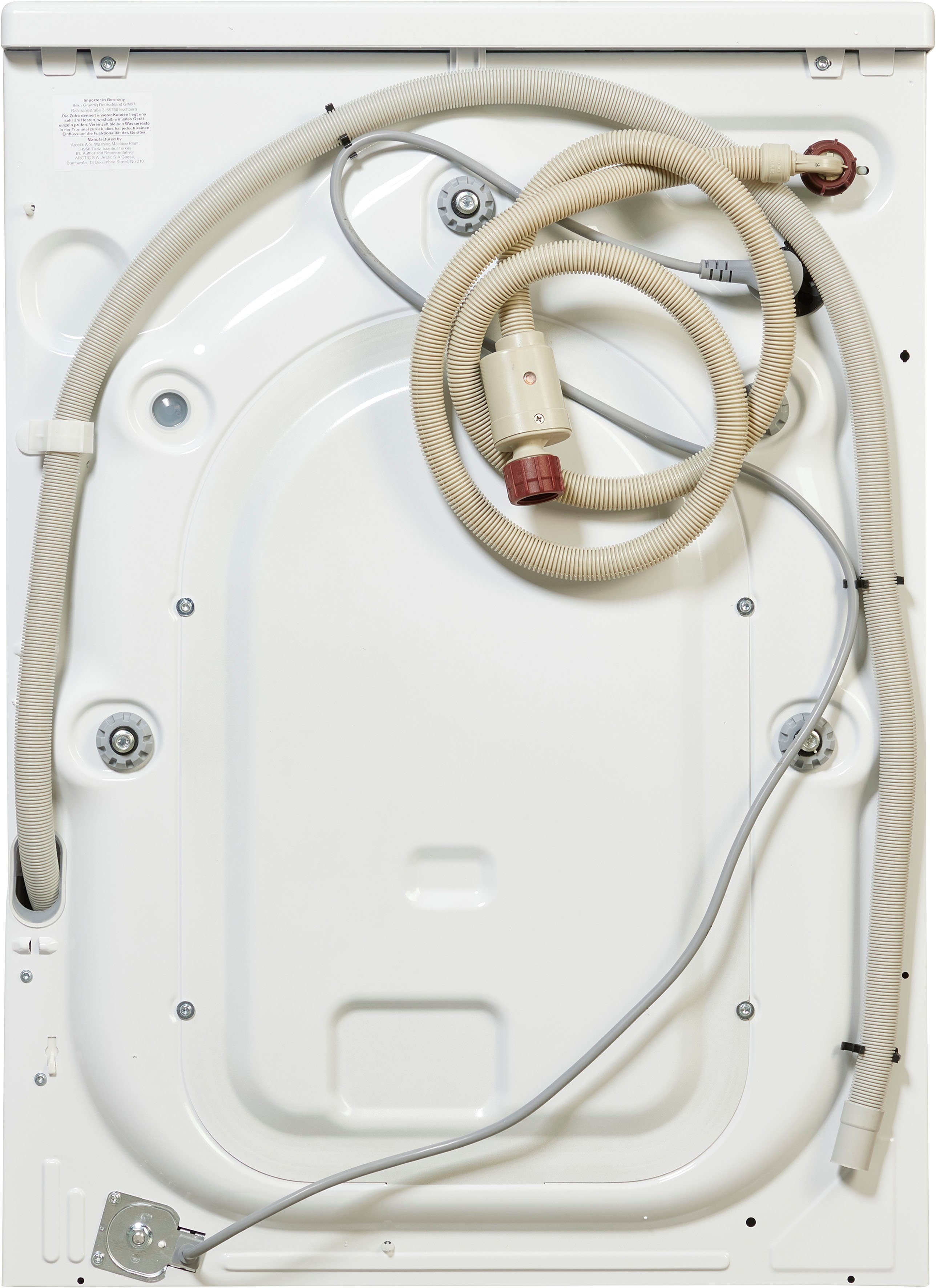 BEKO Waschtrockner WDW75141Steam1, 7 kg, 4 kg, 1400 U/min