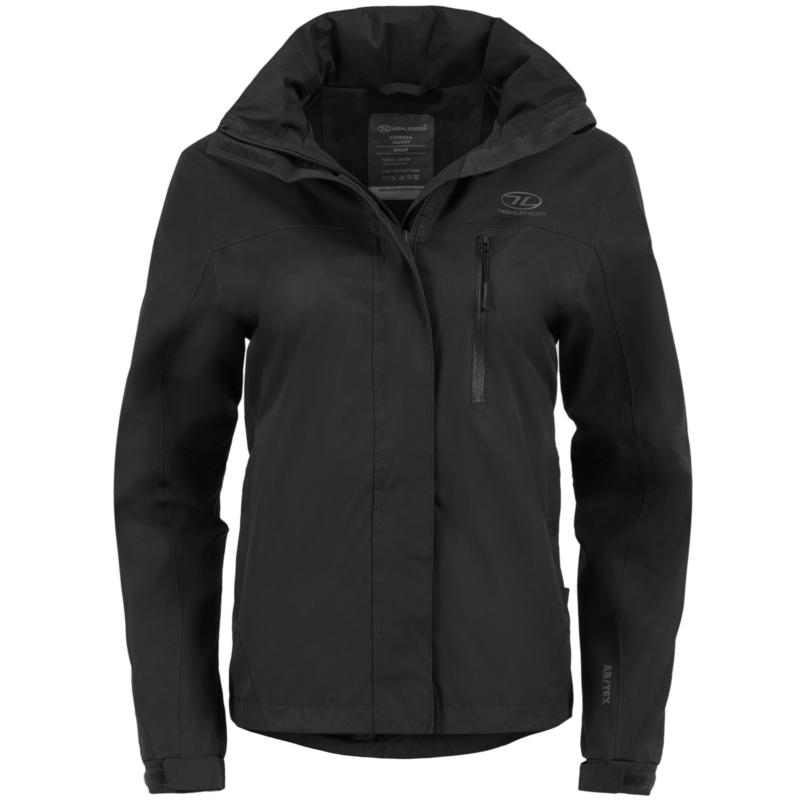 Highlander Kerrera schwarze Damen Outdoorjacke
