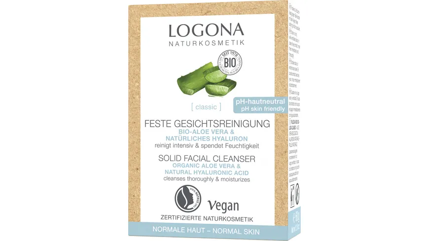LOGONA Classic Feste Gesichtsreinigung 60 g