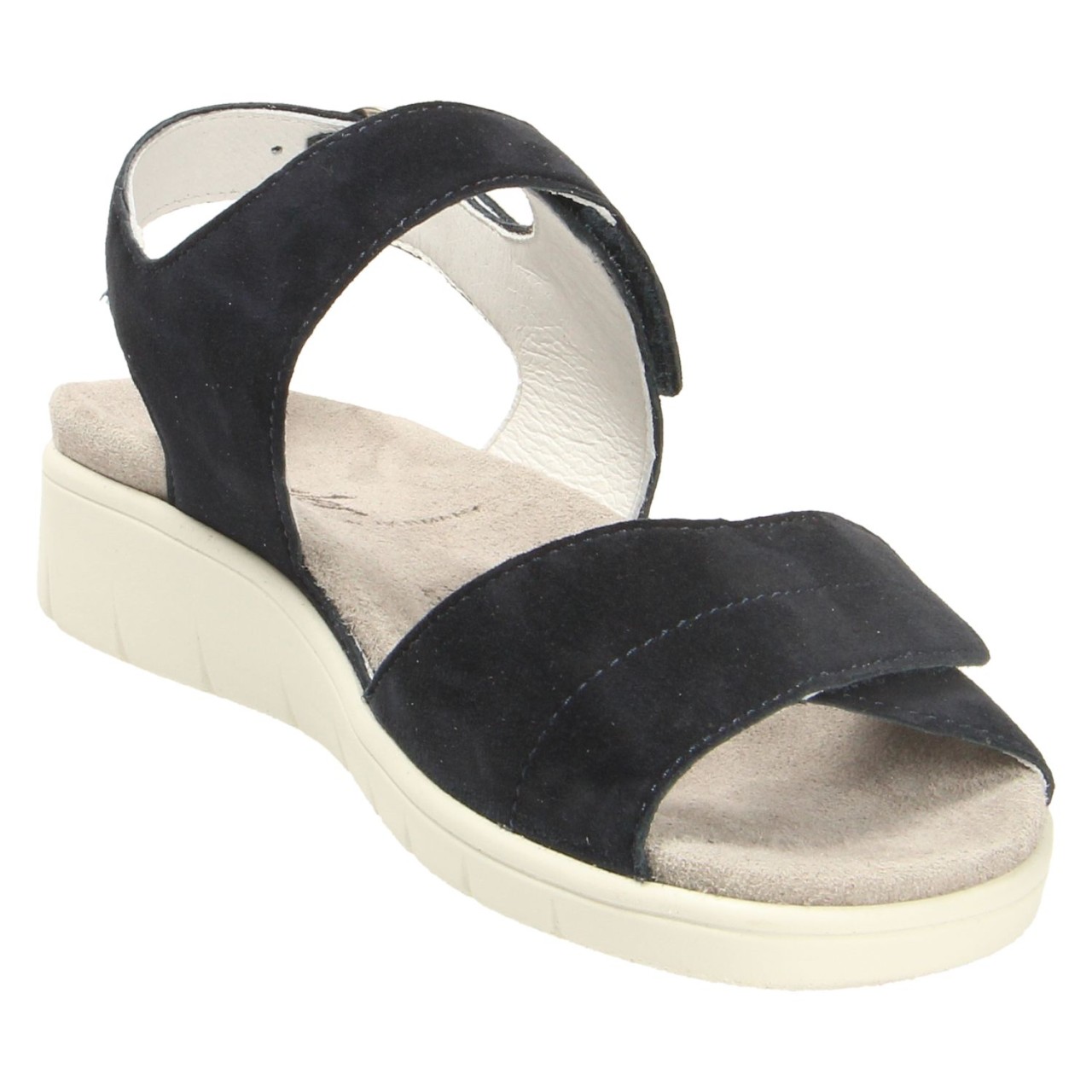 SEMLER Komfort Sandalen blau Dunja