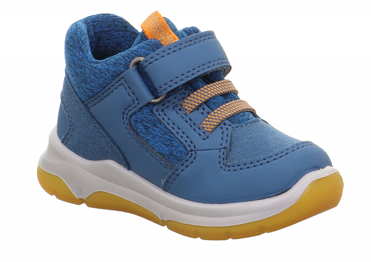 COOPER - Blau/OrangeSneaker low mit Klettverschluss