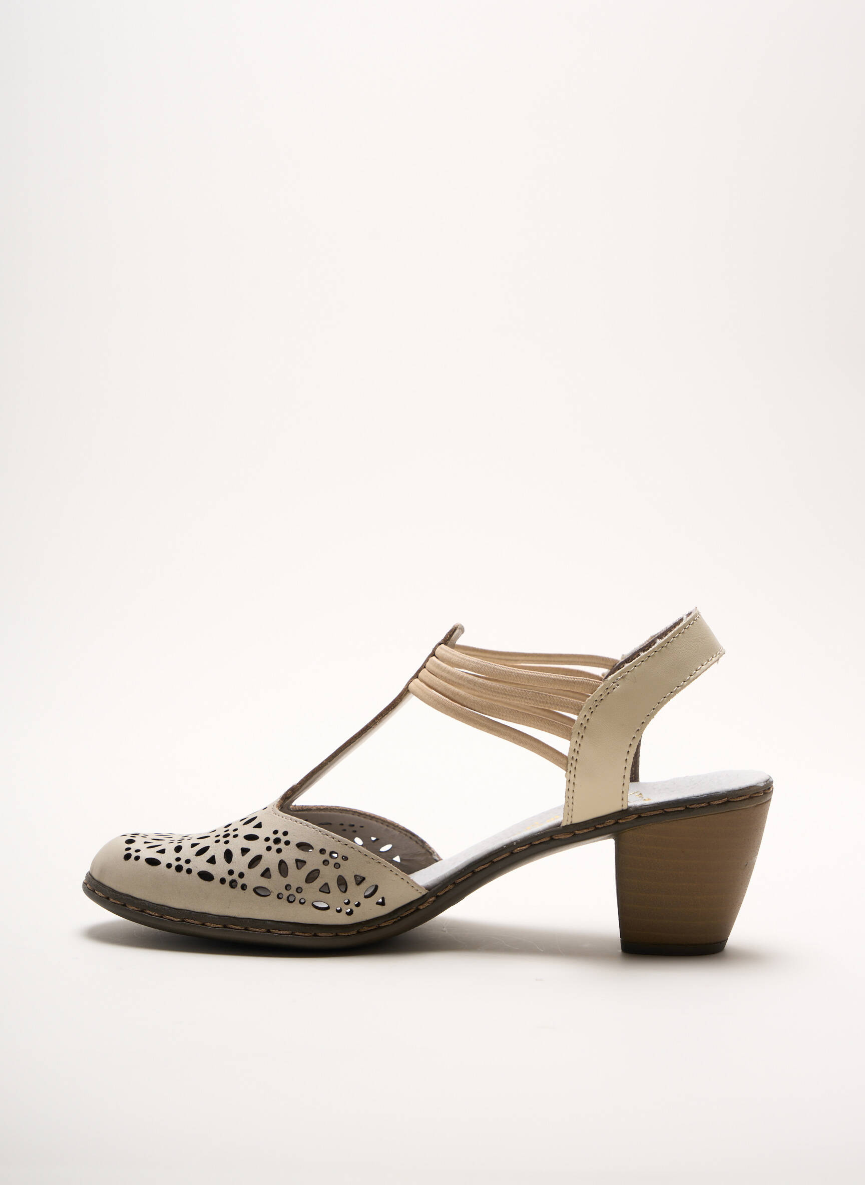 Rieker Sandales Nu Pieds Femme couleur beige