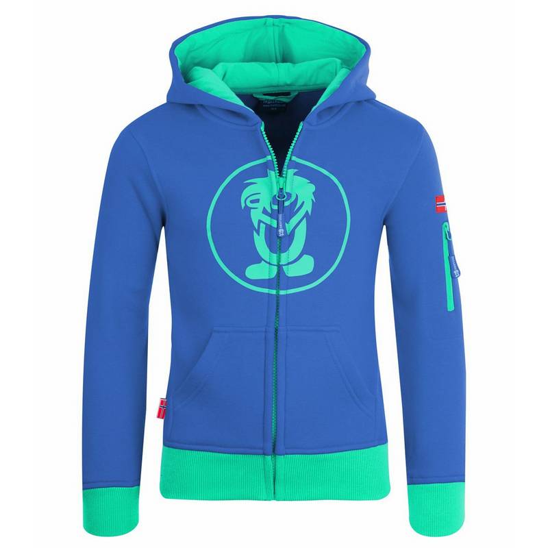 Trollkids Sortland Hoodie Kinder