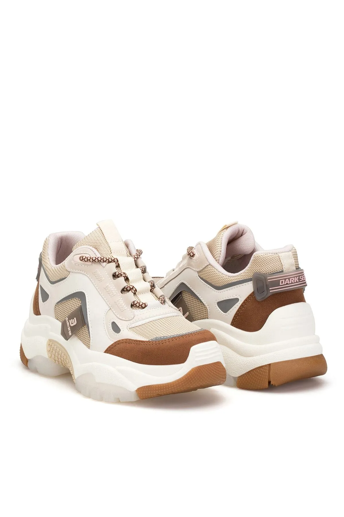 DARK SEER  Ds Linda Beige Tan Damen Sneaker