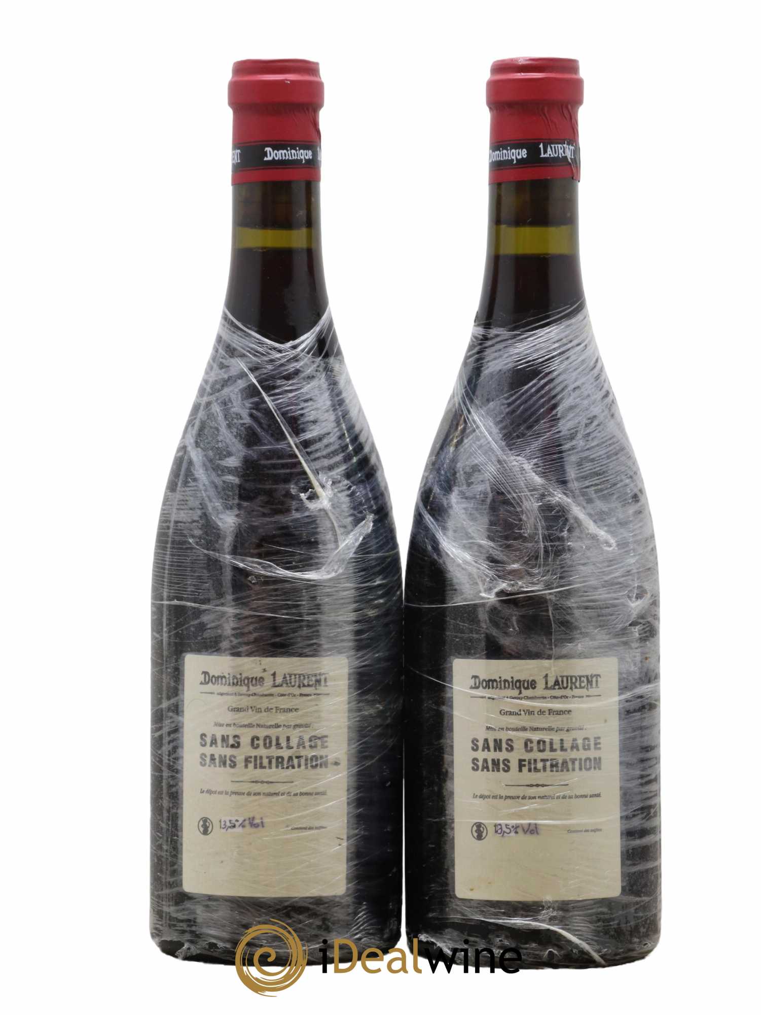 Clos de la Roche Grand Cru Cuvée Tradition Dominique Laurent  2010 - Lot de 2 Bouteilles