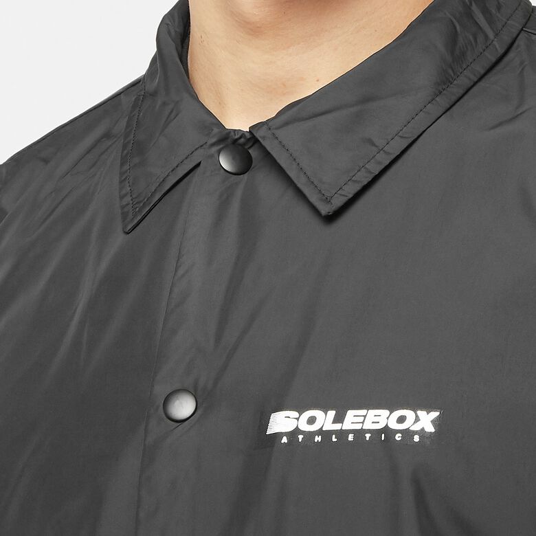 solebox S-Logo Coach Jacket black