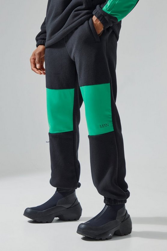 Fleece-Jogginghose mit Gummi-Bund