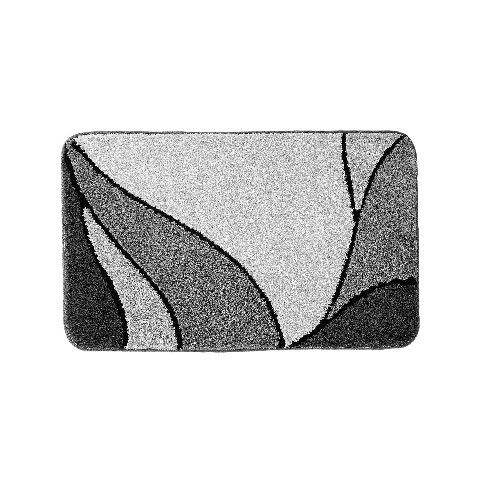 Tapis de bain motif végétal