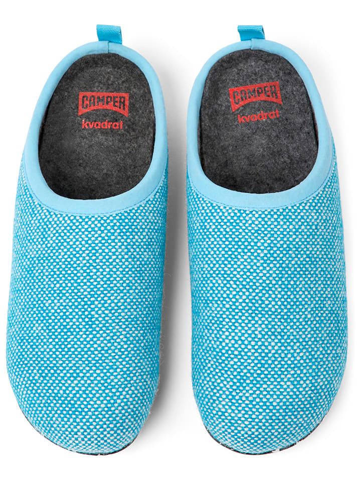 Camper Hausschuhe in Hellblau günstig kaufen