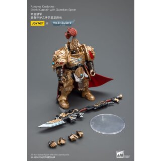 Warhammer 40k Actionfigur: Adeptus Custodes - Shield Captain with Guardian Spear