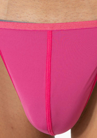 HOM, Stringtanga, Mikrofaser, pink