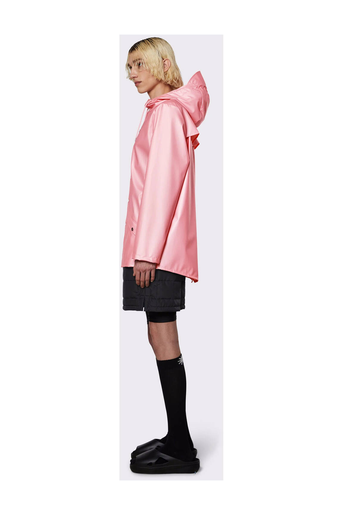 Rains Impermeables Trenchs Unisexe couleur rose