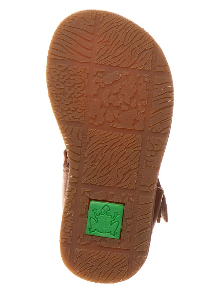 El Naturalista Leder-Sandalen in Hellbraun günstig kaufen
