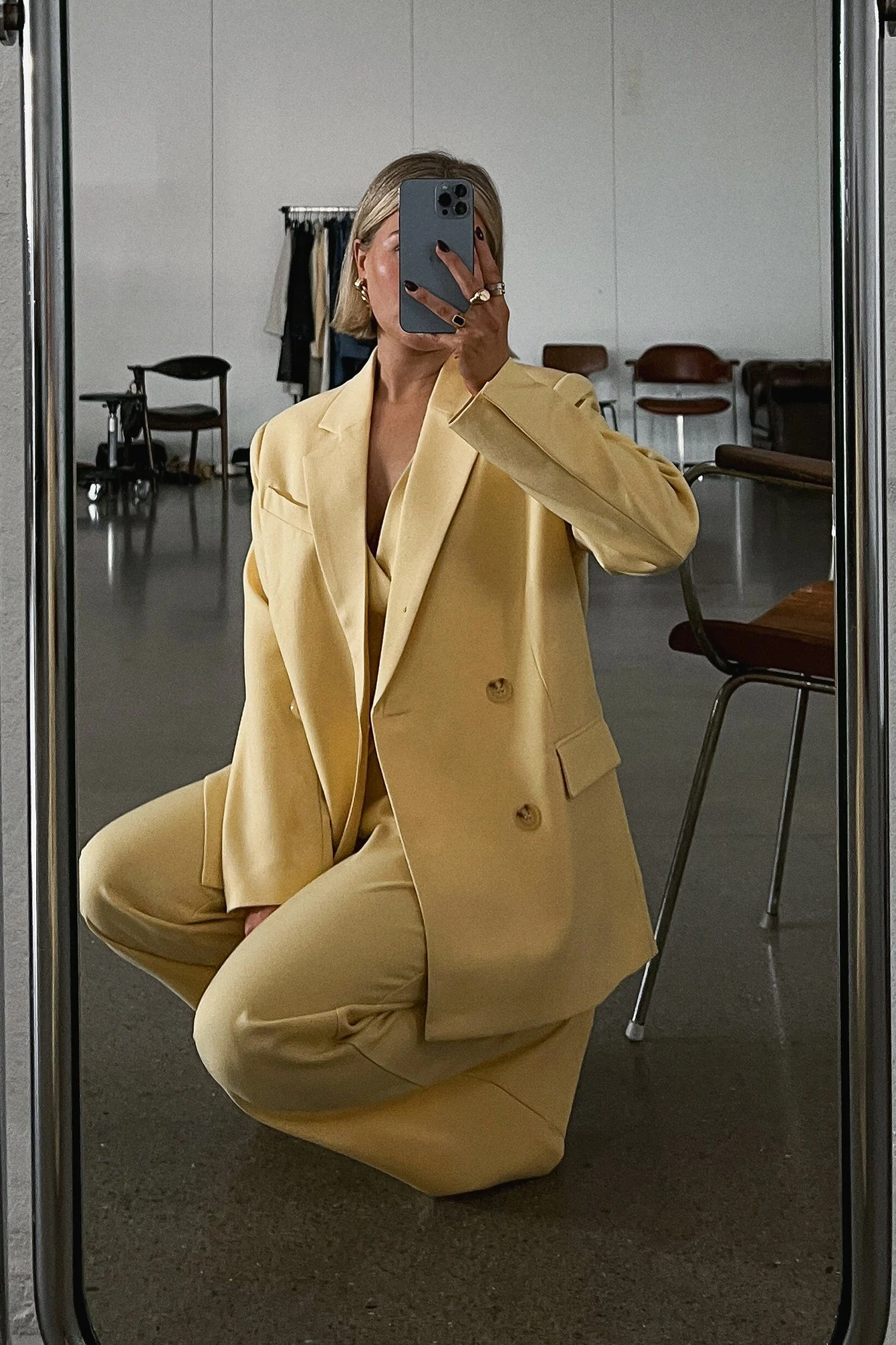 Zweireihiger Oversize-Blazer