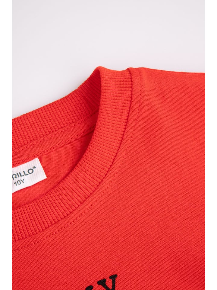 Coccodrillo T-Shirt mit kurzen Ärmeln in rot günstig kaufen