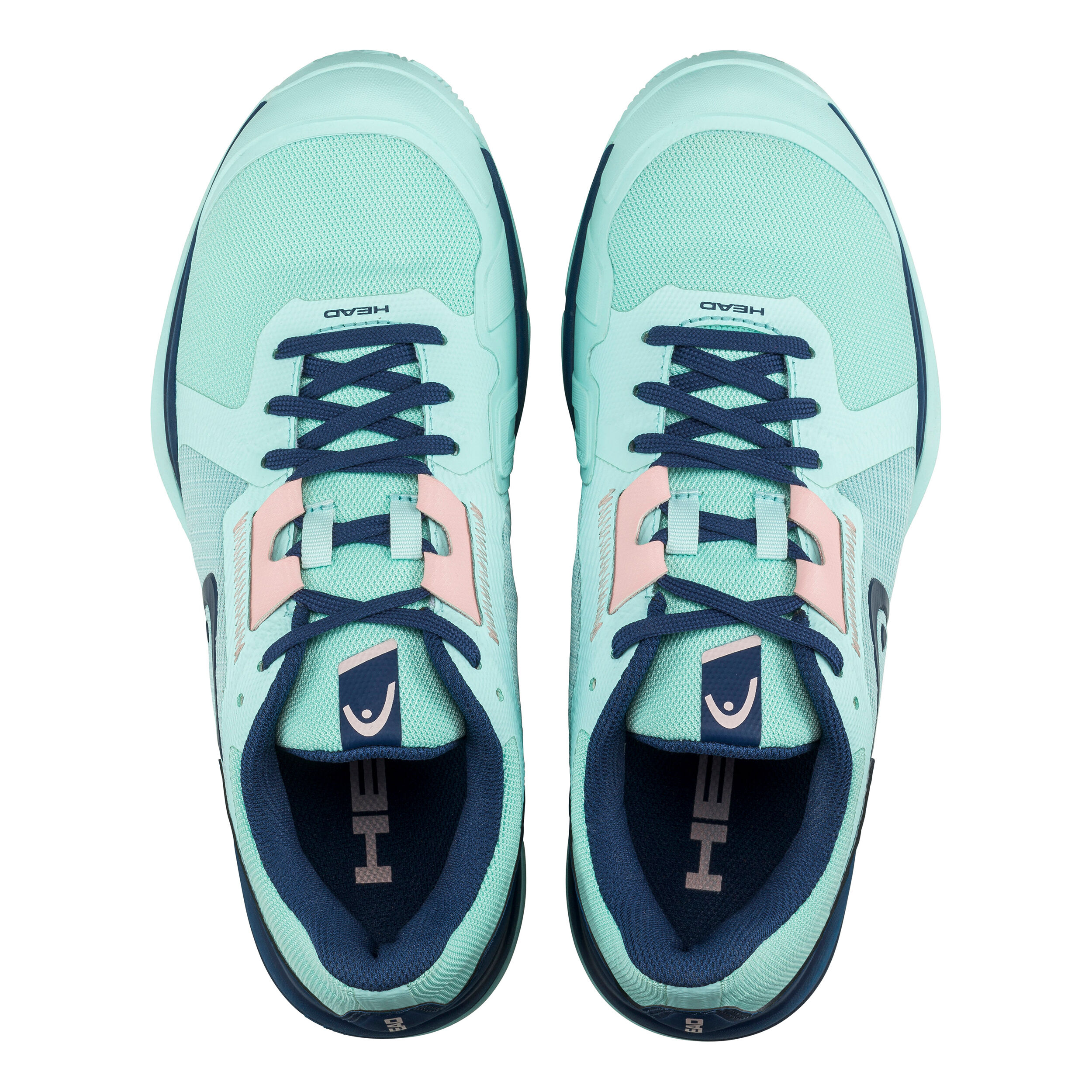 Sprint Team 3.5 Sandplatzschuh Damen - Mint, Dunkelblau