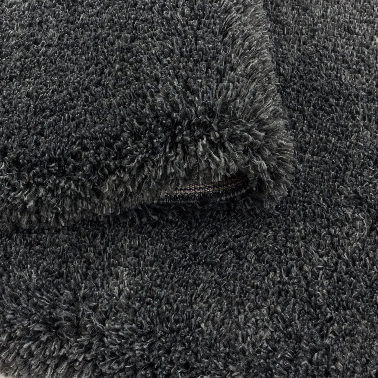 Ayyildiz Teppich, FLUFFY 3500, GREY, 80 x 80 cm