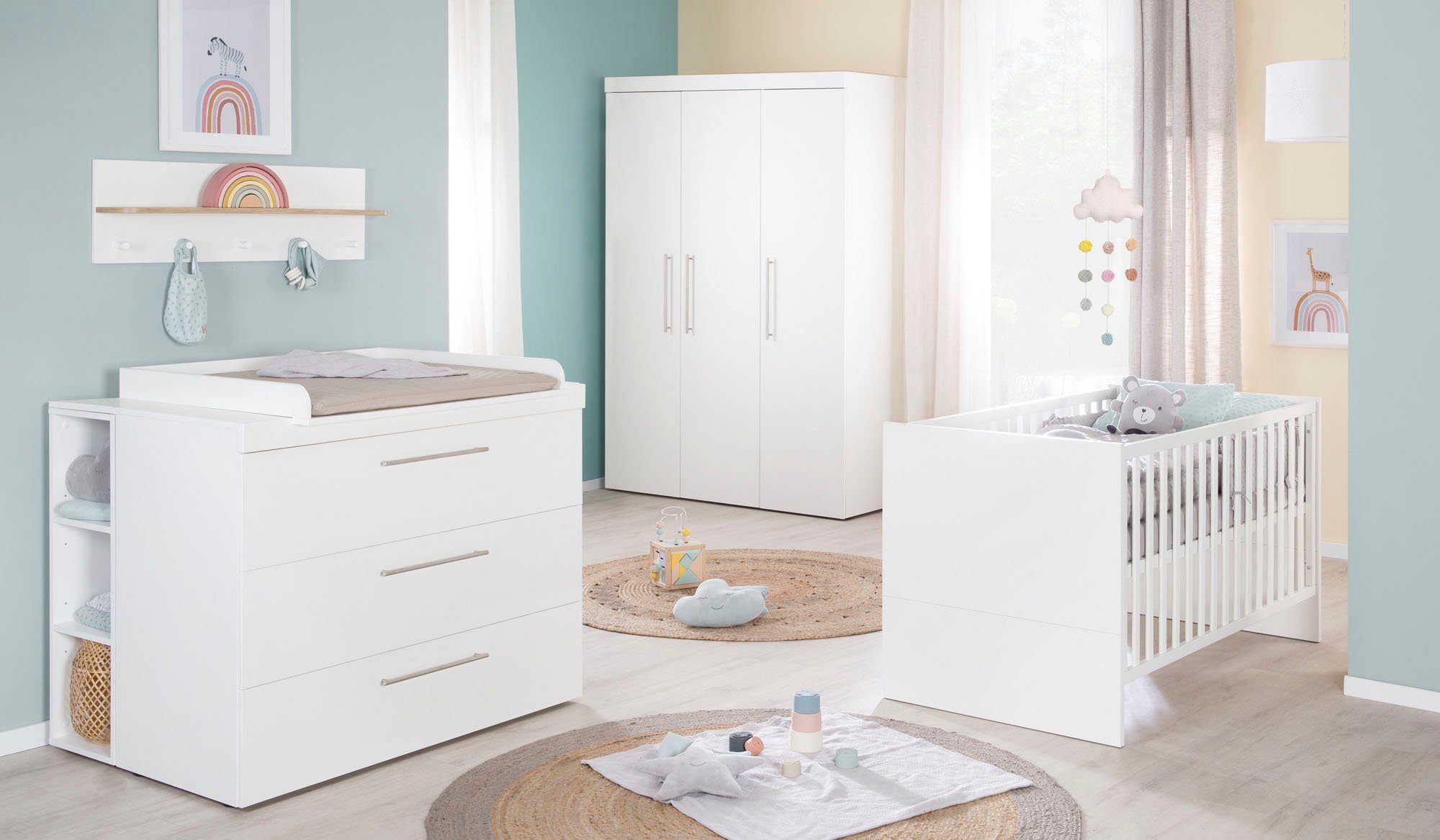 roba® Kinderregal Ava, mit Garderobenhaken; Made in Europe