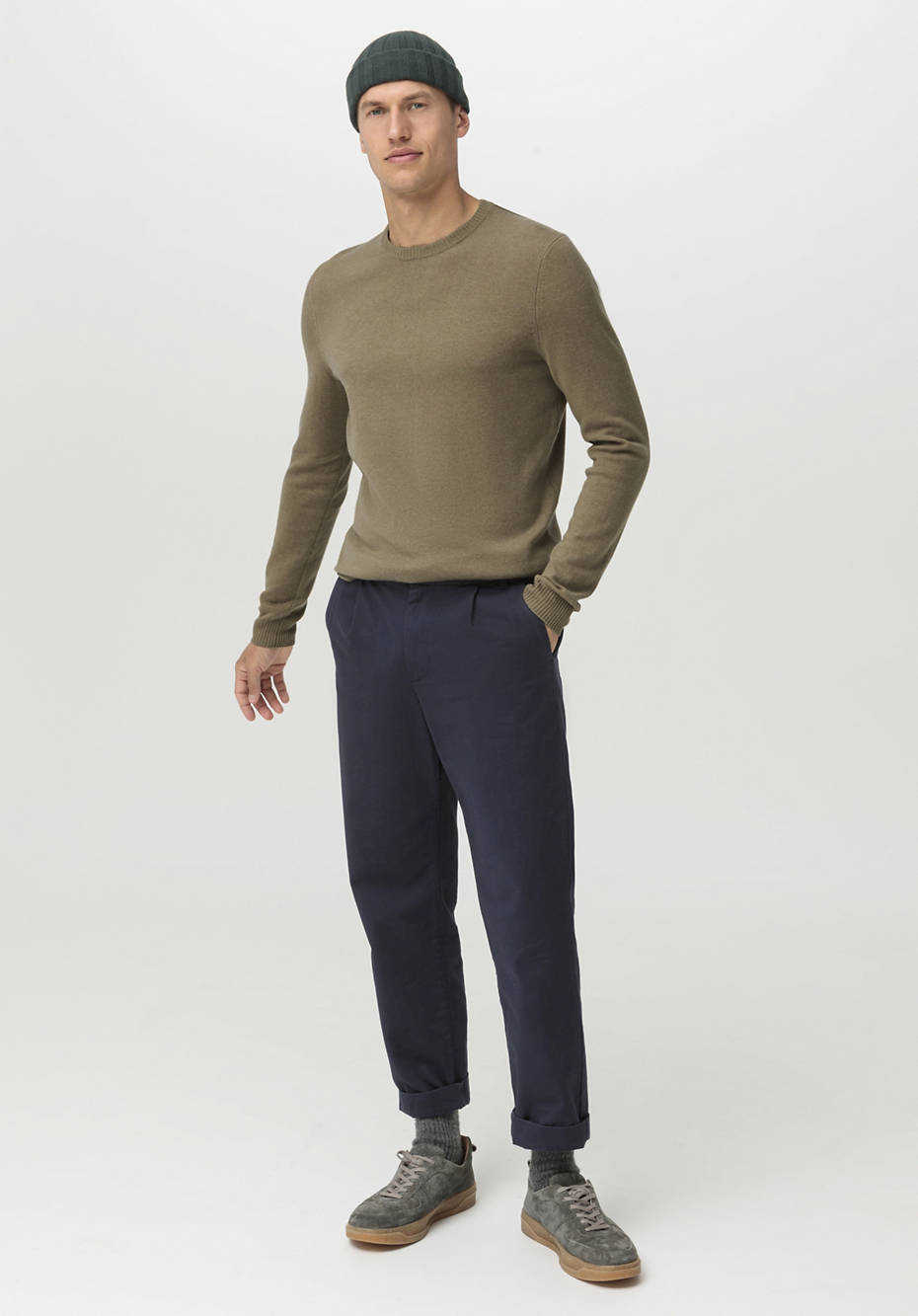 Chino Ron Relaxed aus reiner Bio-Baumwolle