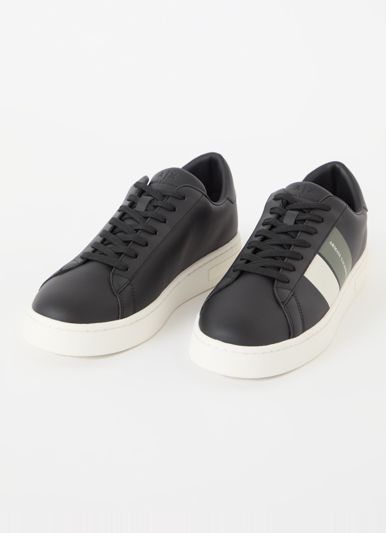Trampki z logo Armani Exchange
