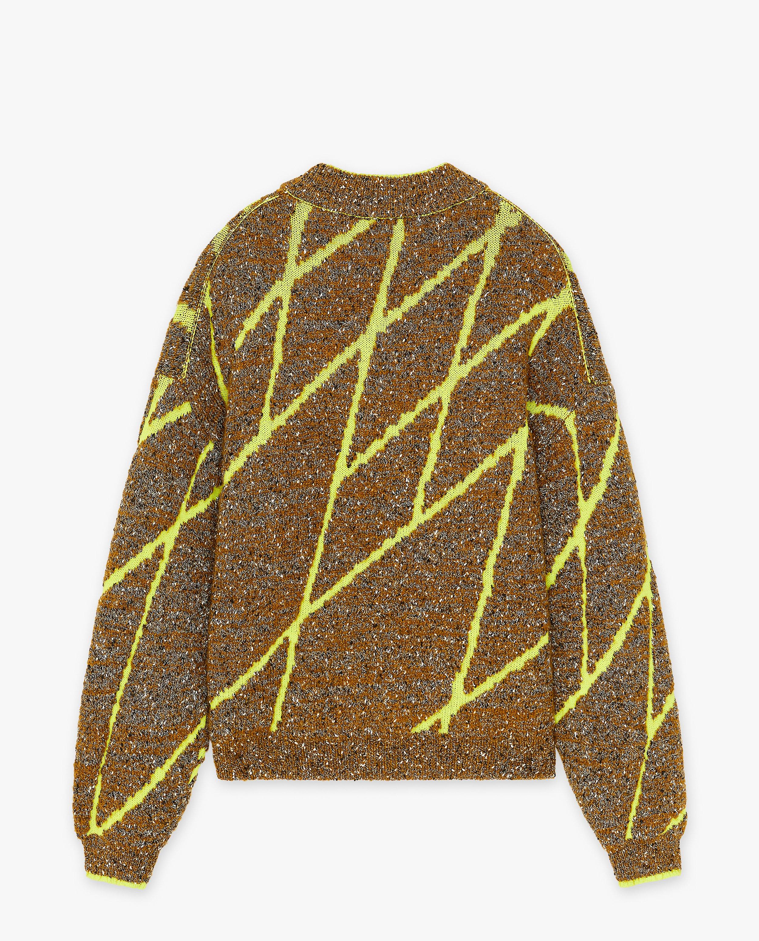 Pulover texturat CKS pentru femei, maro