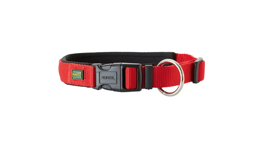 Hunter Halsband Neopren Rot/Schwarz 45/2,0