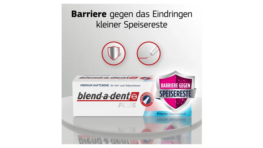 blend-a-dent Premium Barriere gegen Speisereste - Frisch 40 g