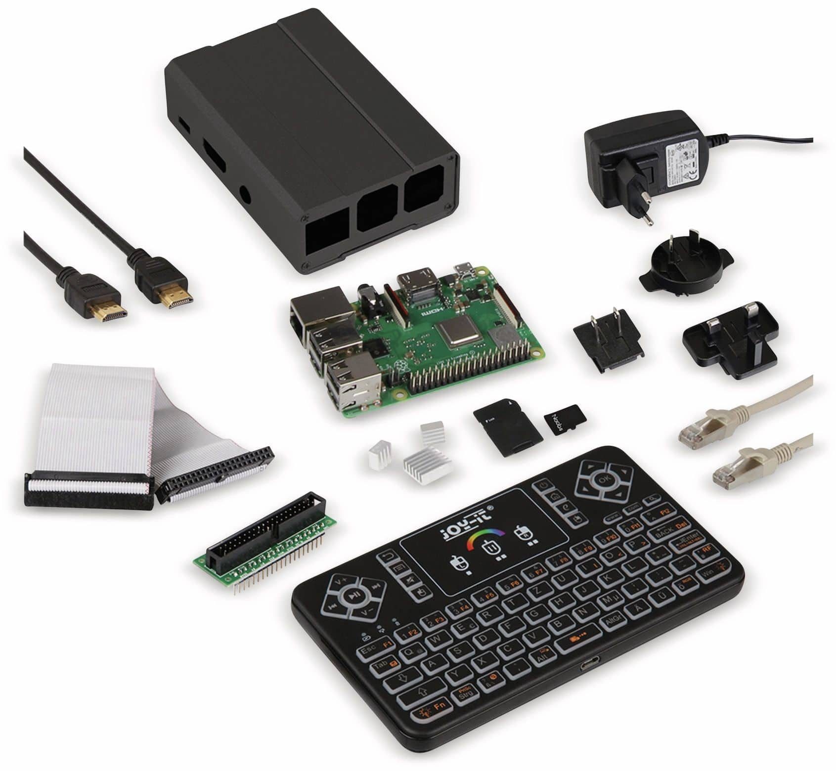 Joy-it JOY-IT Raspberry Pi 3B+Premium Set Mini-PC