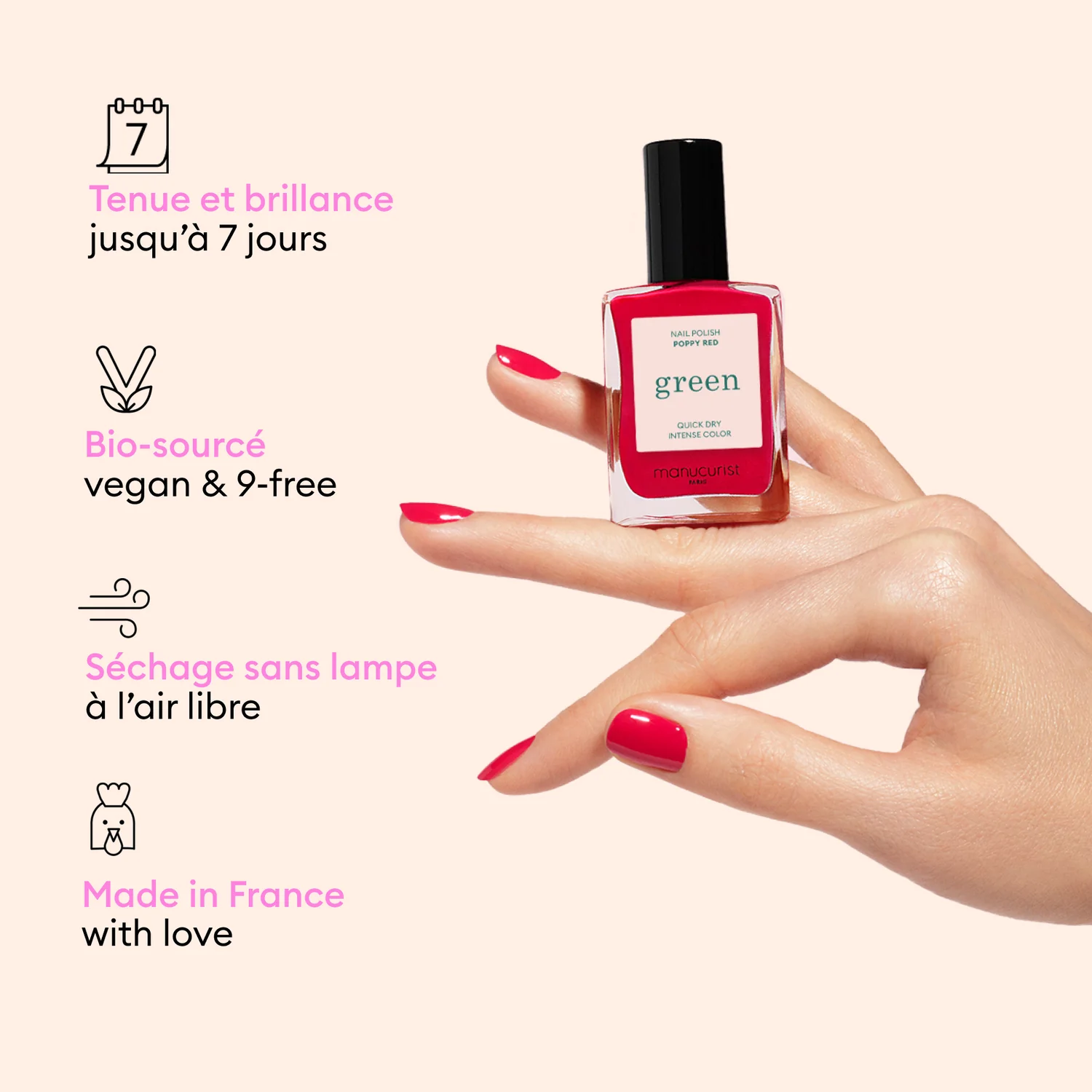 Green™ Neglelak - 15 ml Petula