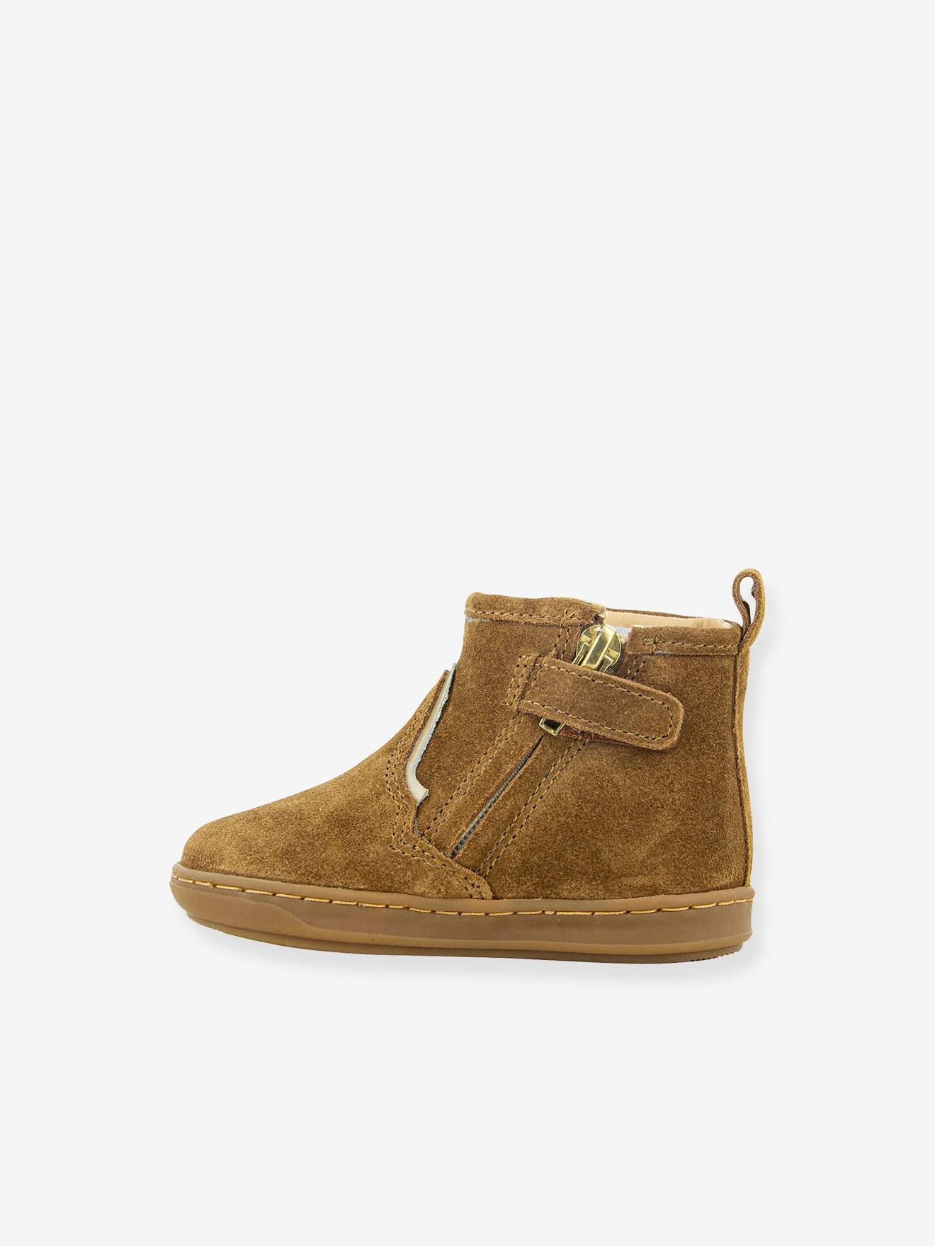 Shoo-Pom Baby Boots Bouba Joy Velours Glitter SHOO POM - camel