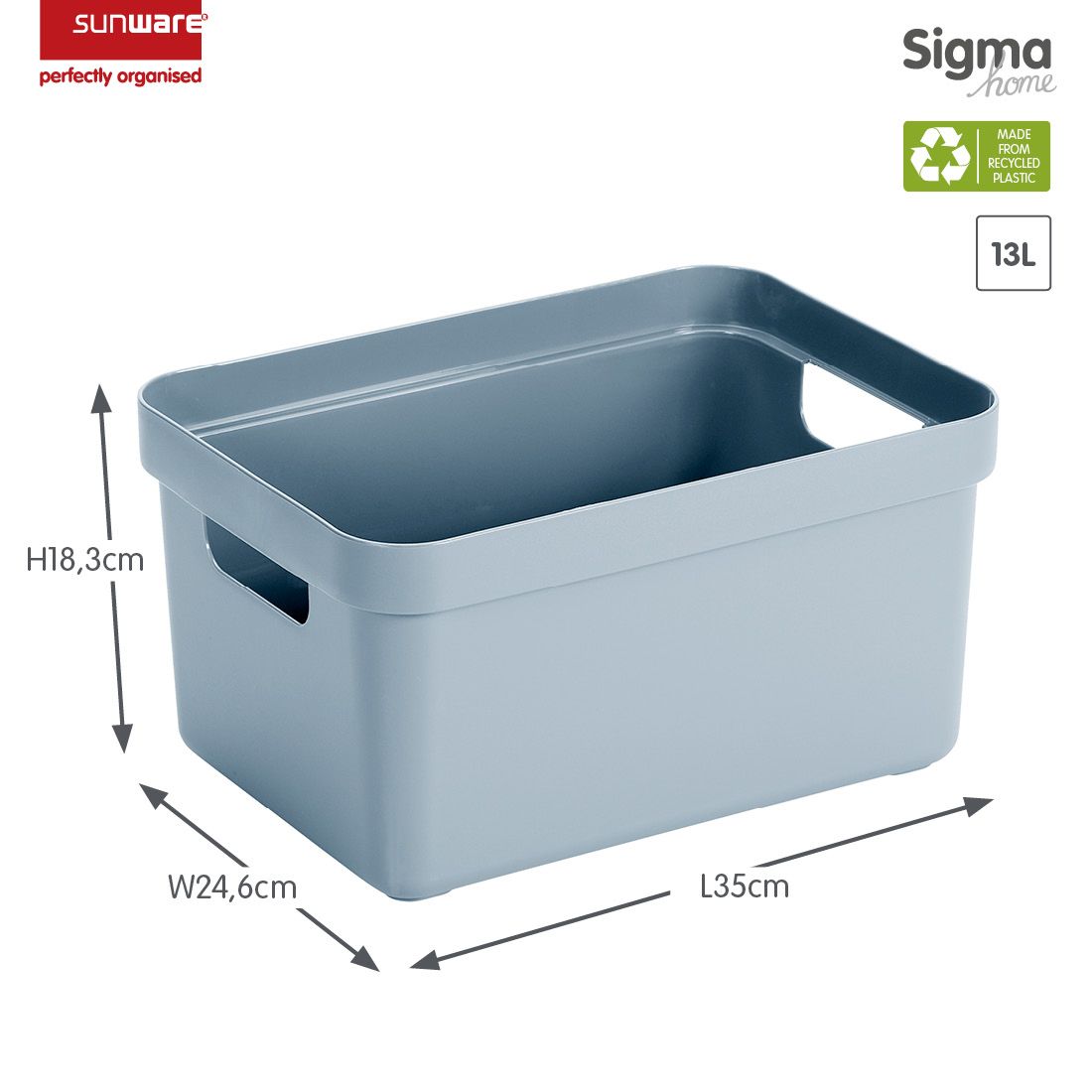 Sunware Sigma home 13 Liter Aufbewahrungsbox